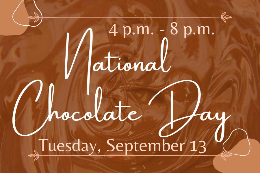 Visit National Chocolate day on September 13th. 