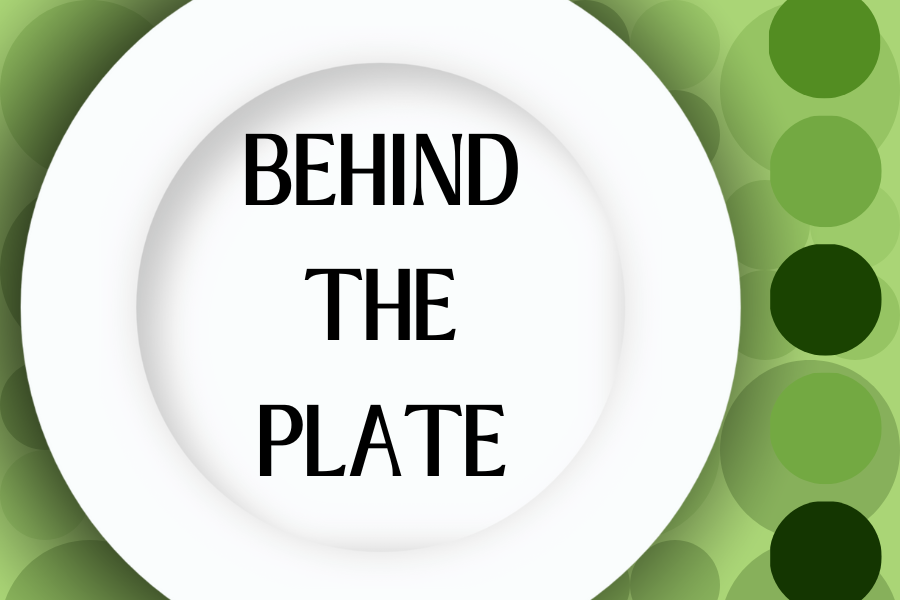 Image depicting our Behind the Plate sign in green and white colors. Click on the image to open the link to our special event webpage.