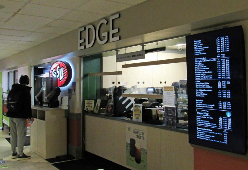 Edge Coffee Shop Counter 