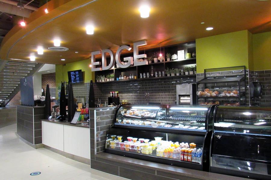 Edge Coffee Shop Counter