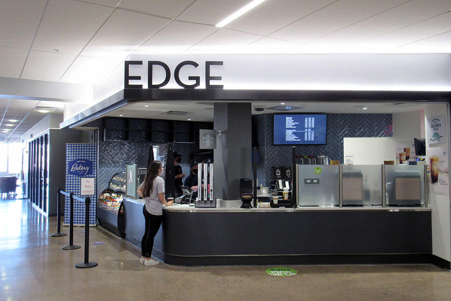 Edge Coffee Shop Counter