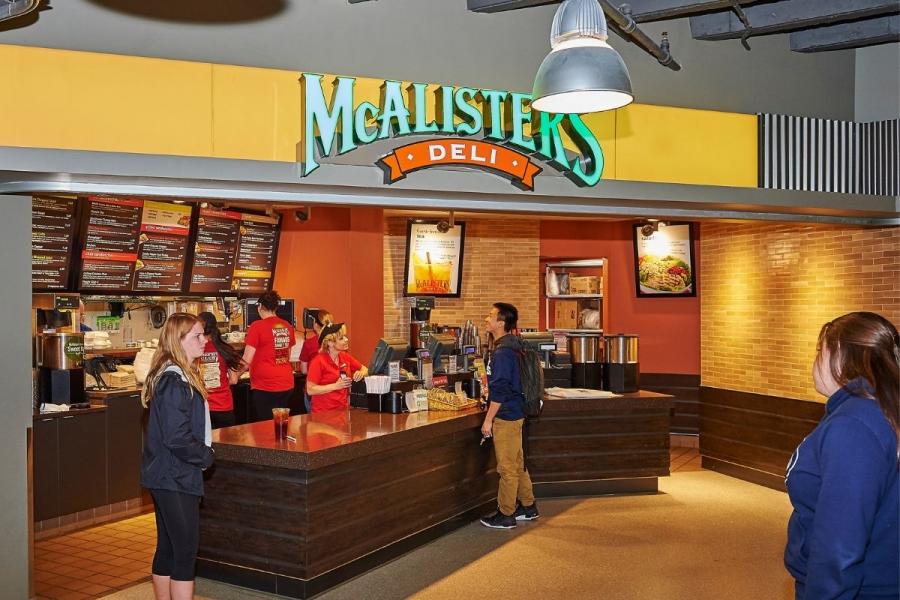 McAlisters Deli Food Court Location
