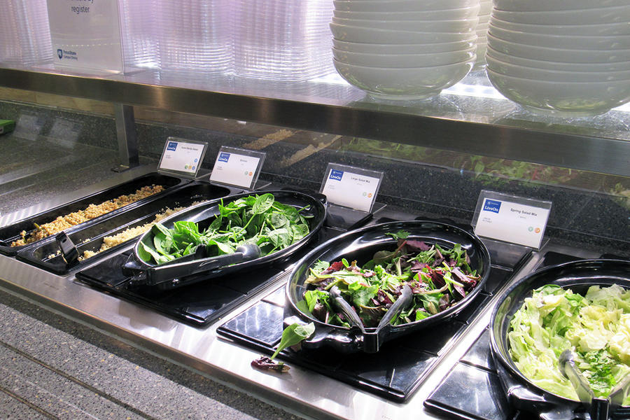 Urban Garden salad bar