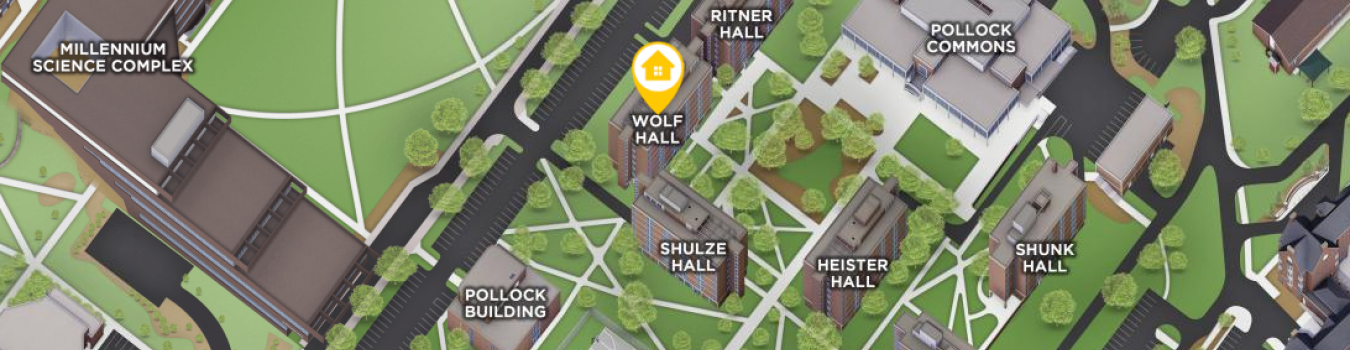 Open interactive map centered on Wolf Hall in a new tab