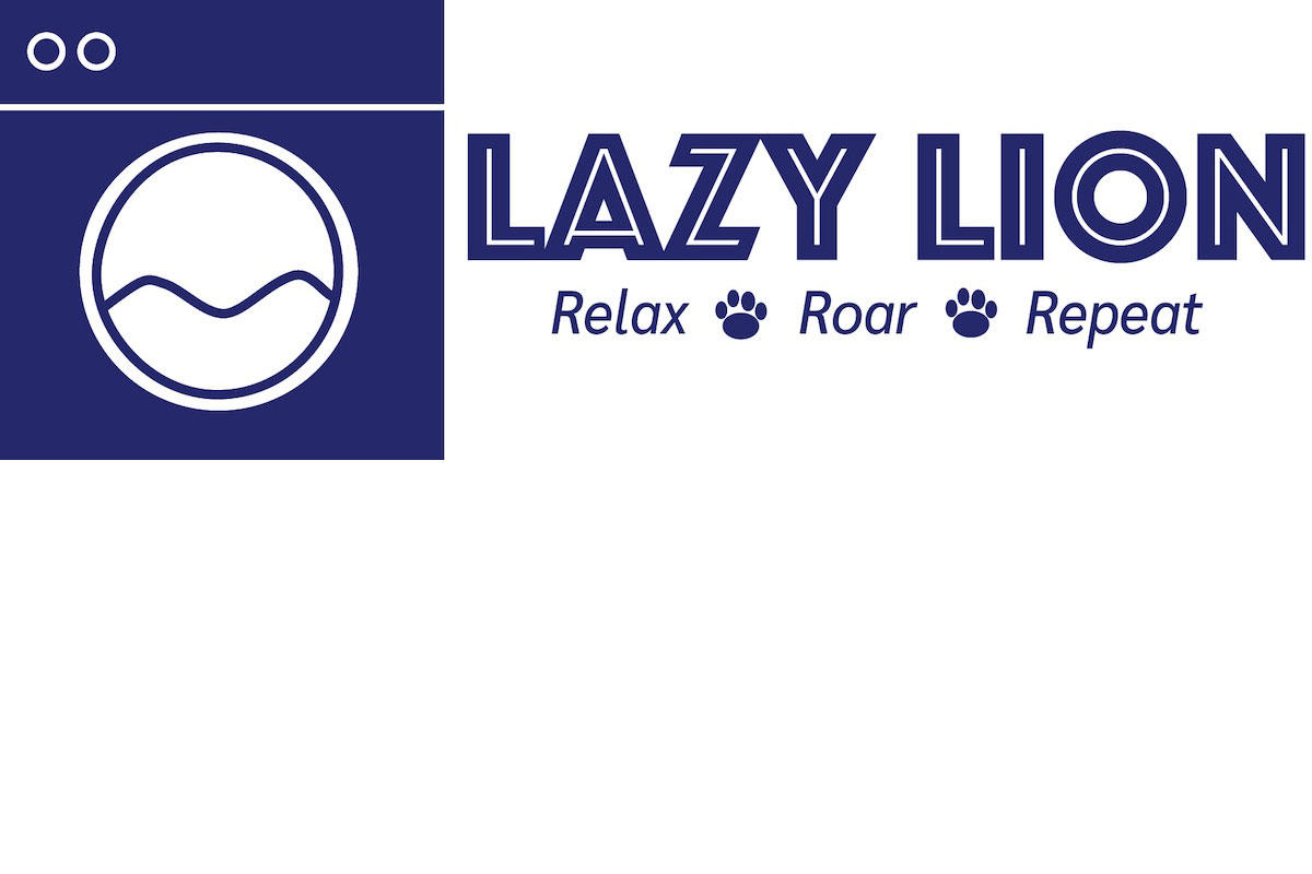 Lazy Lion Laundry graphic