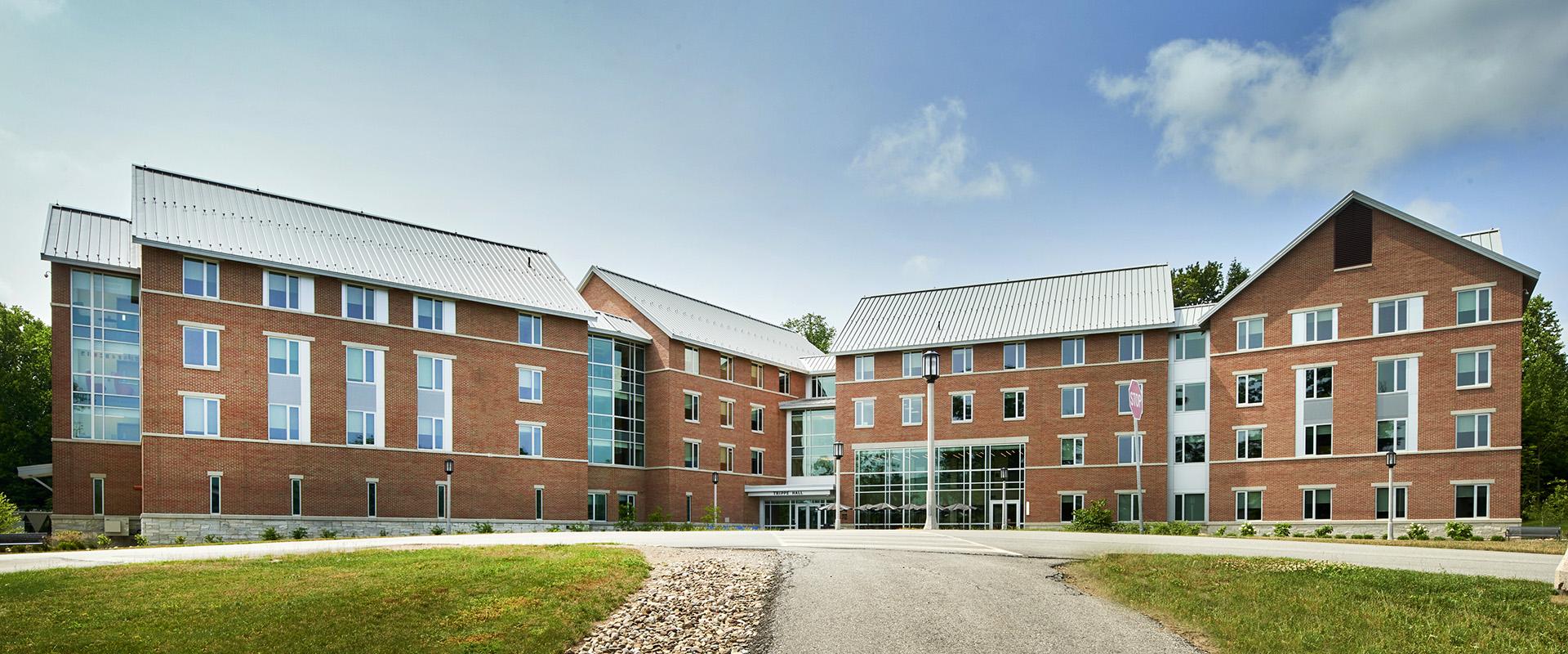 Trippe Hall exterior wide shot